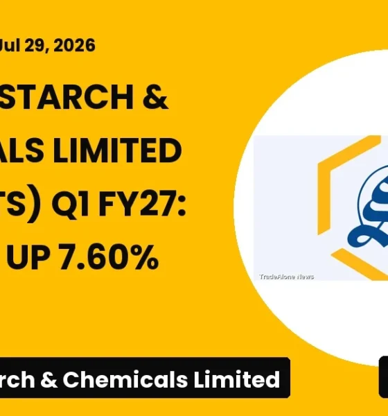 Sukhjit Starch & Chemicals Limited Q1 FY27 Revenue Growth
