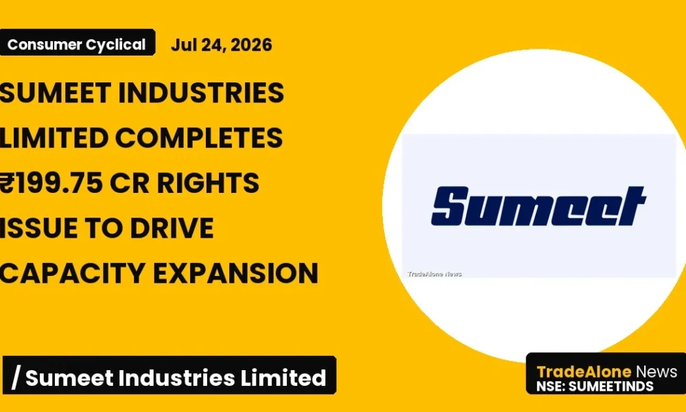 Sumeet Industries Limited Sumeetinds Rights Issue July 2026