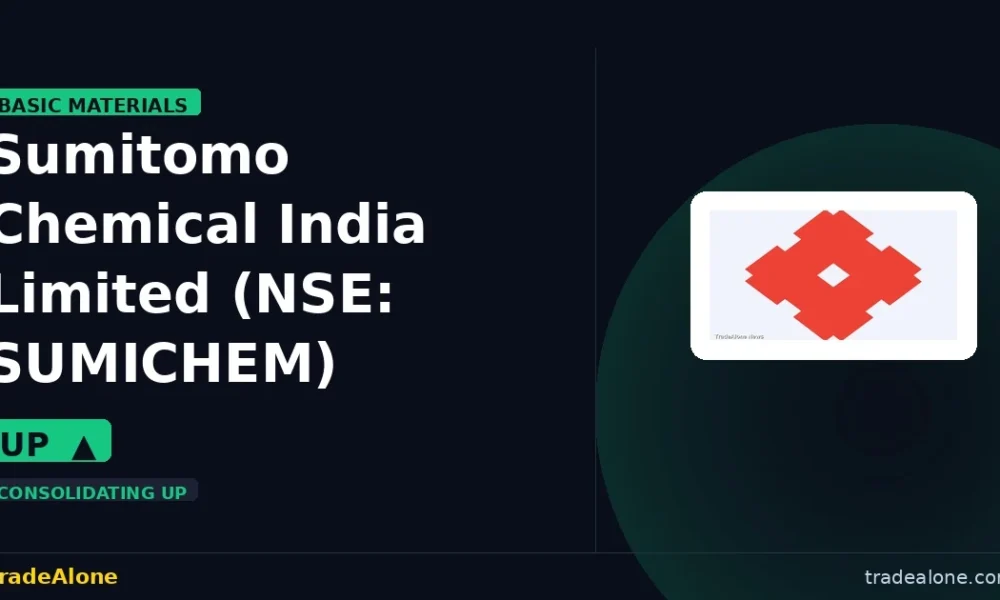Sumitomo Chemical India Limited NSE:SUMICHEM extends gains