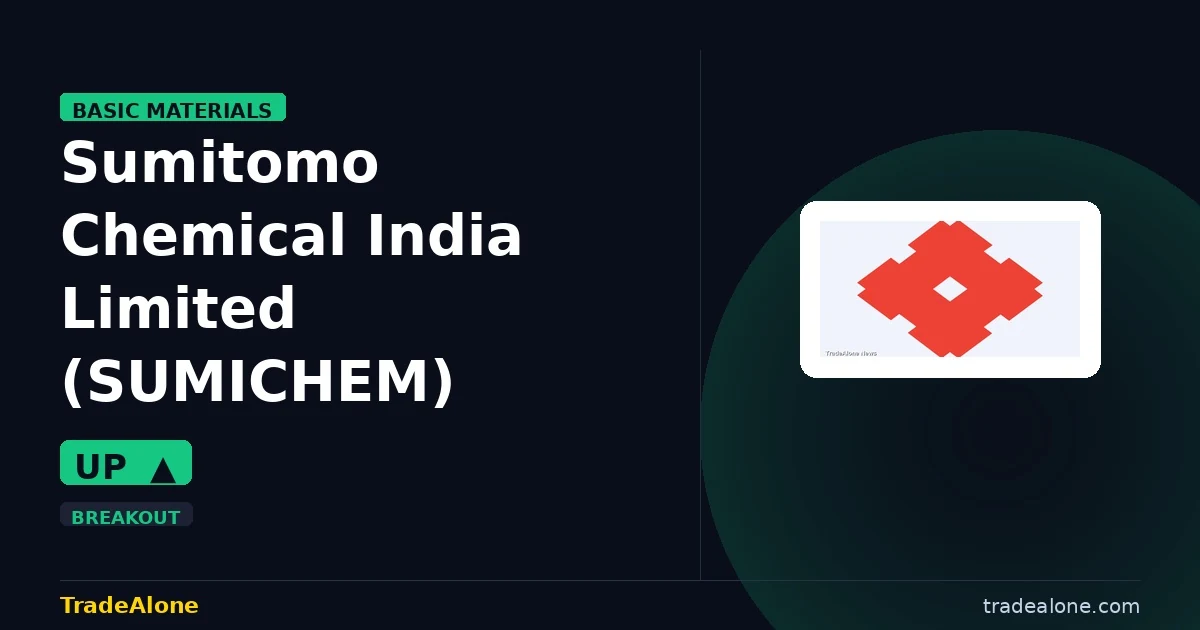 Sumitomo Chemical India Limited SUMICHEM breakout