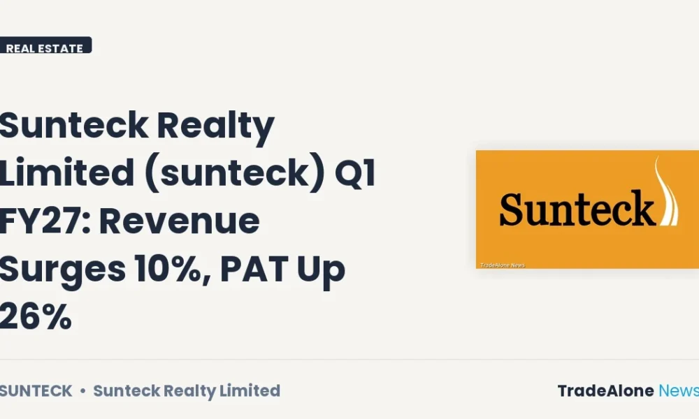 Sunteck Realty Limited Sunteck Q1 FY27 Results