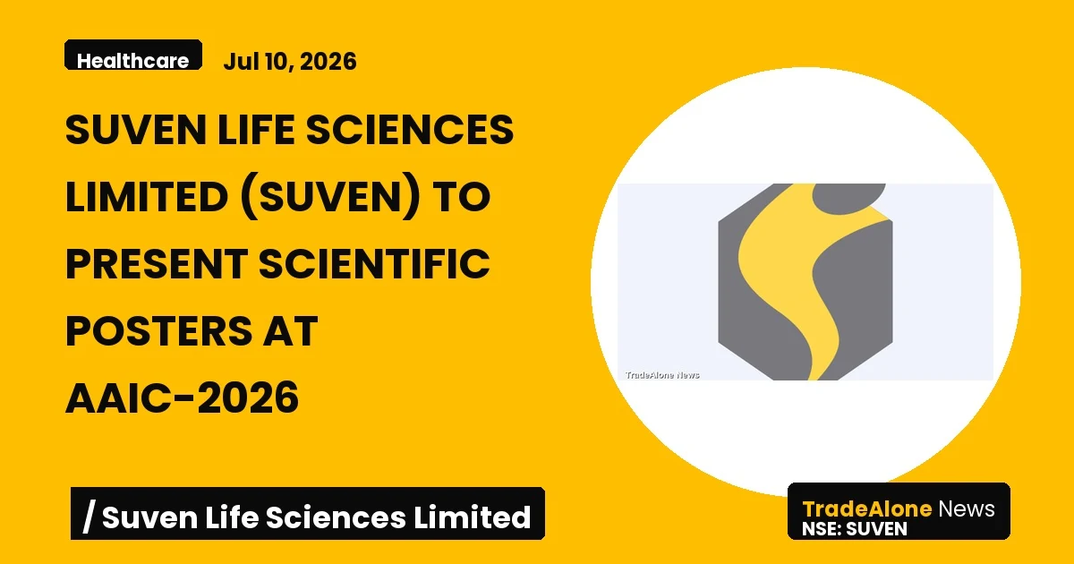 Suven Life Sciences Limited SUVEN AAIC 2026