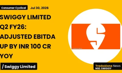 Swiggy Limited Q2 FY26 Adjusted Ebitda Up 100 Cr Yoy