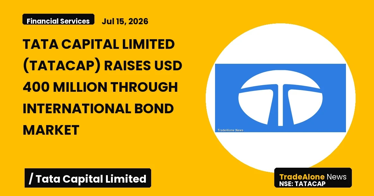 Tata Capital Limited Tatacap USD 400M Bond July 2026