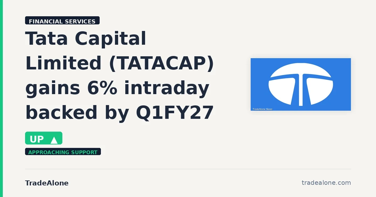 Tata Capital Limited TATACAP Q1FY27 results