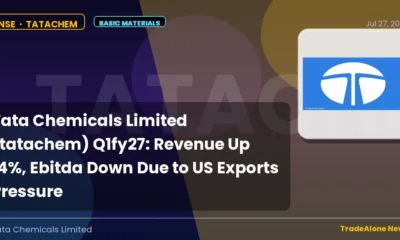 Tata Chemicals Limited Tatachem Q1fy27 Results