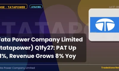 Tata Power Company Limited Tatapower Q1 FY27 Results