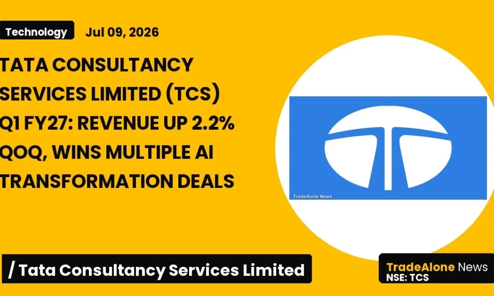 Tata Consultancy Services Limited TCS Q1 FY27 AI Deals