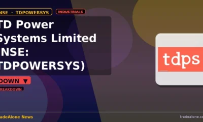 TD Power Systems Limited NSE: TDPOWERSYS breaks below support
