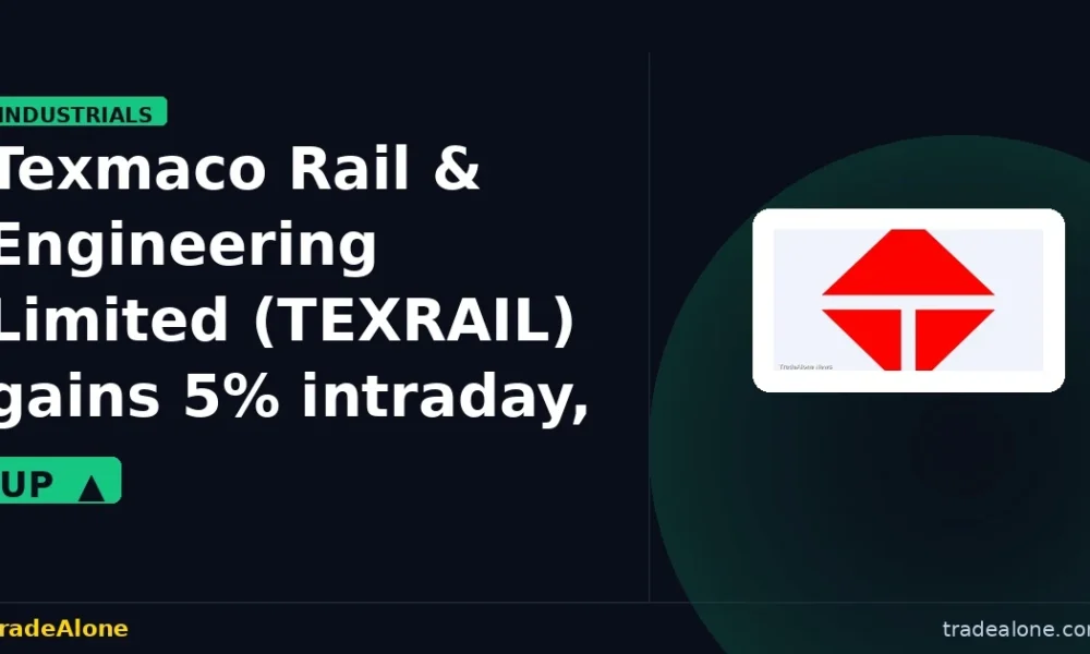 Texmaco Rail & Engineering Limited TEXRAIL clears resistance