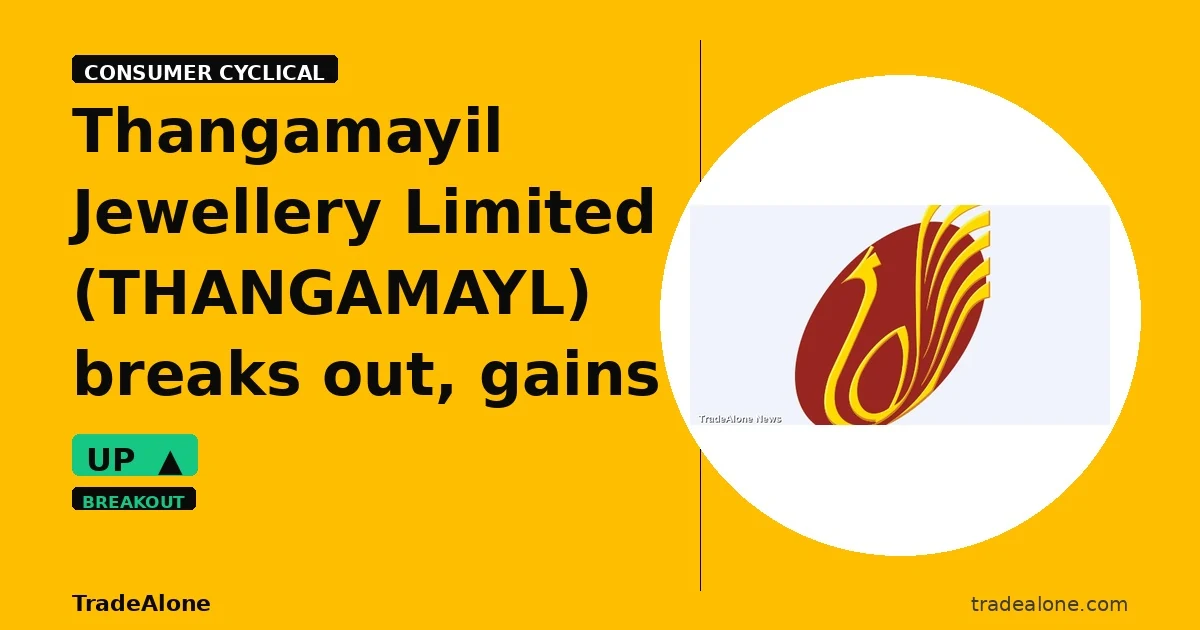 Thangamayil Jewellery Limited THANGAMAYL breakout