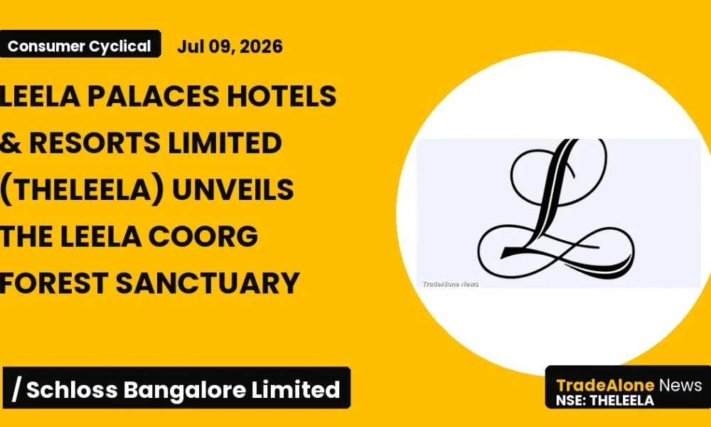 Leela Palaces Hotels & Resorts Limited Theleela Unveils the Leela Coorg Forest Sanctuary