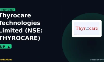 Thyrocare Technologies Limited THYROCARE gains 5% intraday