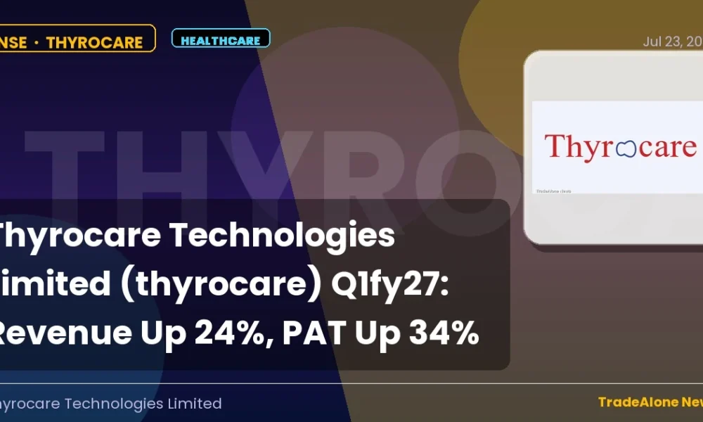Thyrocare Technologies Limited Thyrocare Q1fy27 Results