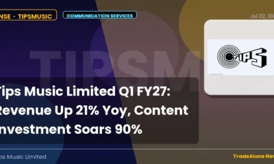 Tips Music Limited Tipsmusic Q1 FY27 Results