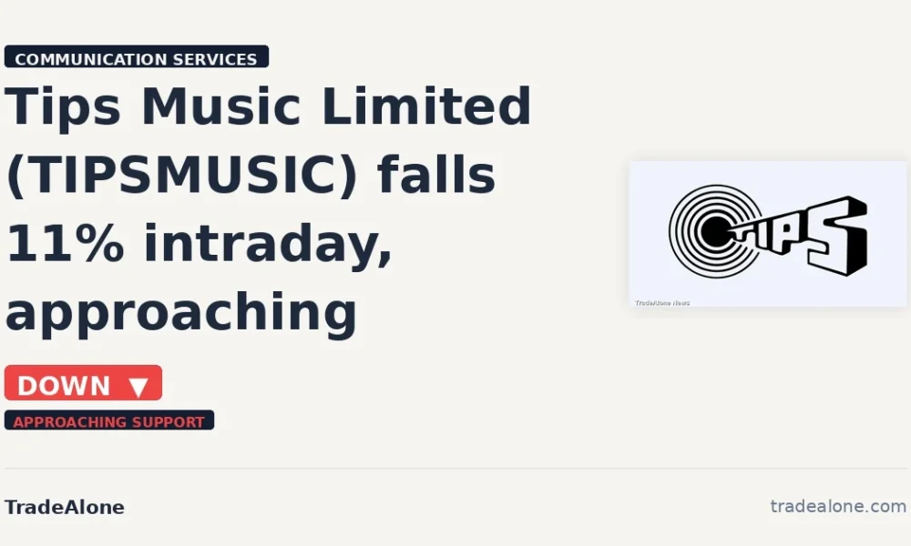 Tips Music Limited TIPSMUSIC approaching support
