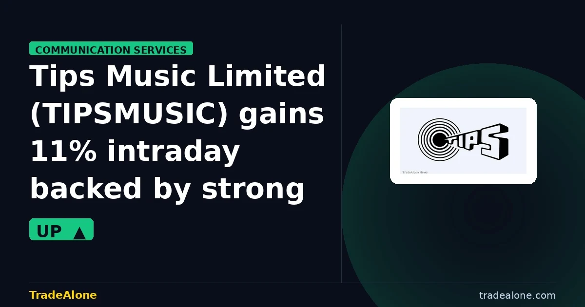 Tips Music Limited TIPSMUSIC Q1 results