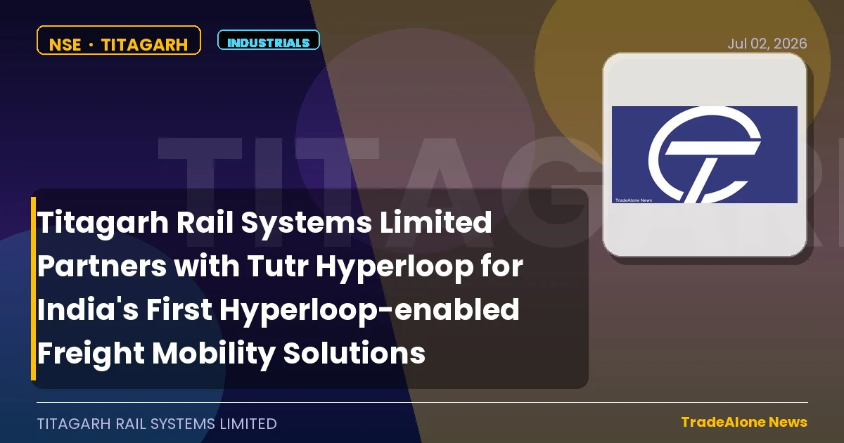 Titagarh Rail Systems Limited (trsl) Tutr Hyperloop Collaboration