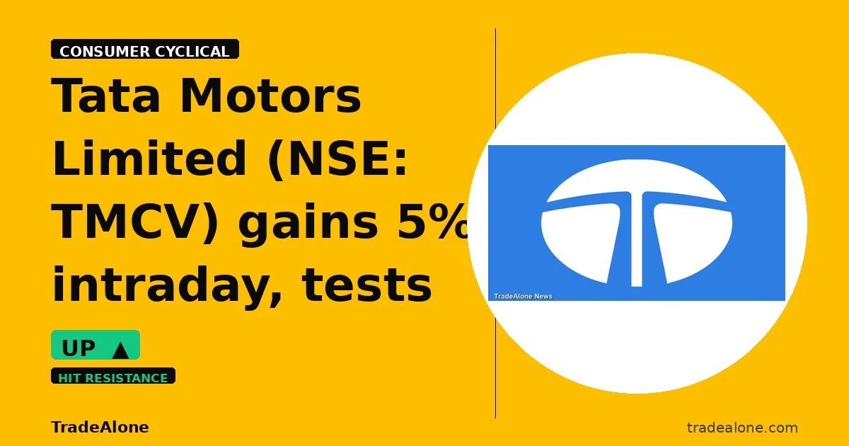 Tata Motors Limited TMCV tests resistance