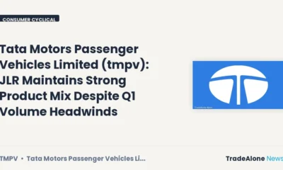 Tata Motors Passenger Vehicles Limited Q1 FY27 Product Mix