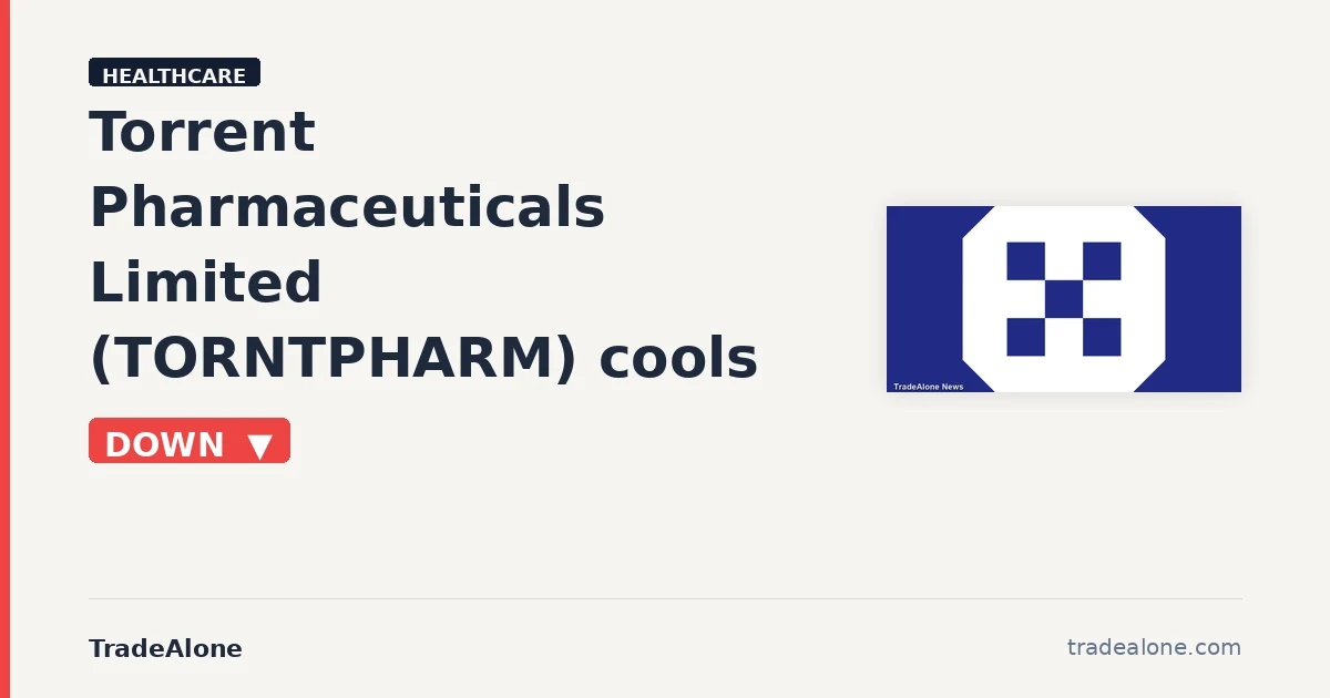 Torrent Pharmaceuticals Limited TORNTPHARM pullback after breakout