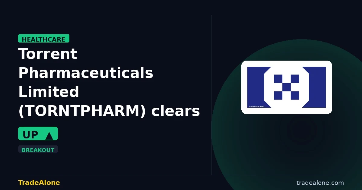 Torrent Pharmaceuticals Limited TORNTPHARM clears resistance
