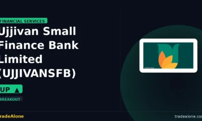 Ujjivan Small Finance Bank Limited UJJIVANSFB breaks out