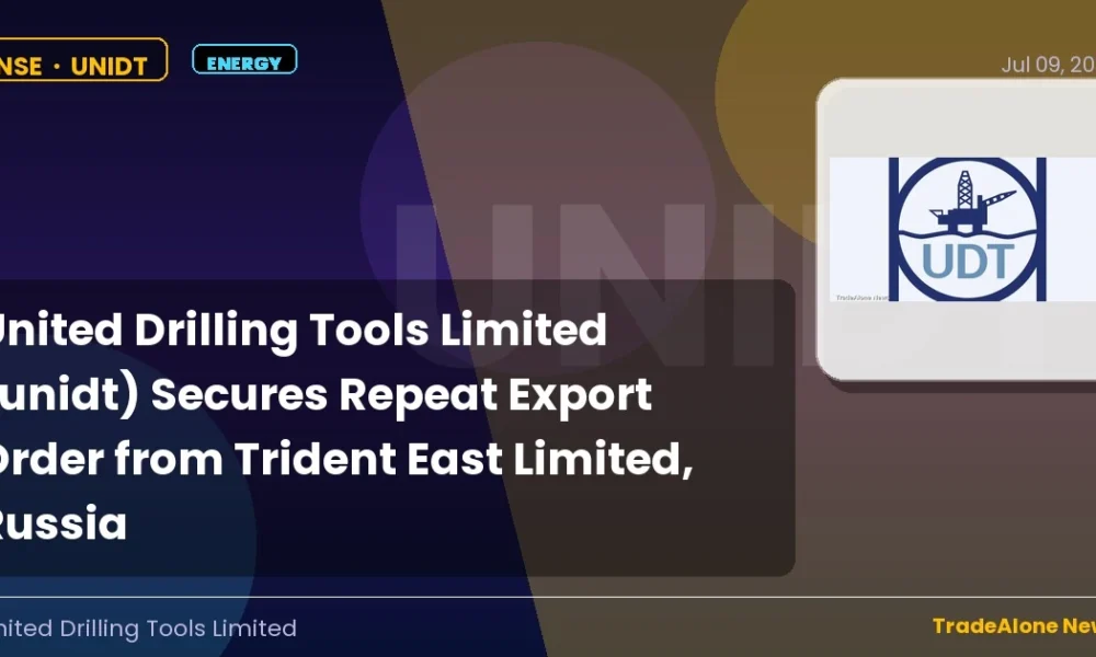 United Drilling Tools Limited UNIDT Repeat Export Order