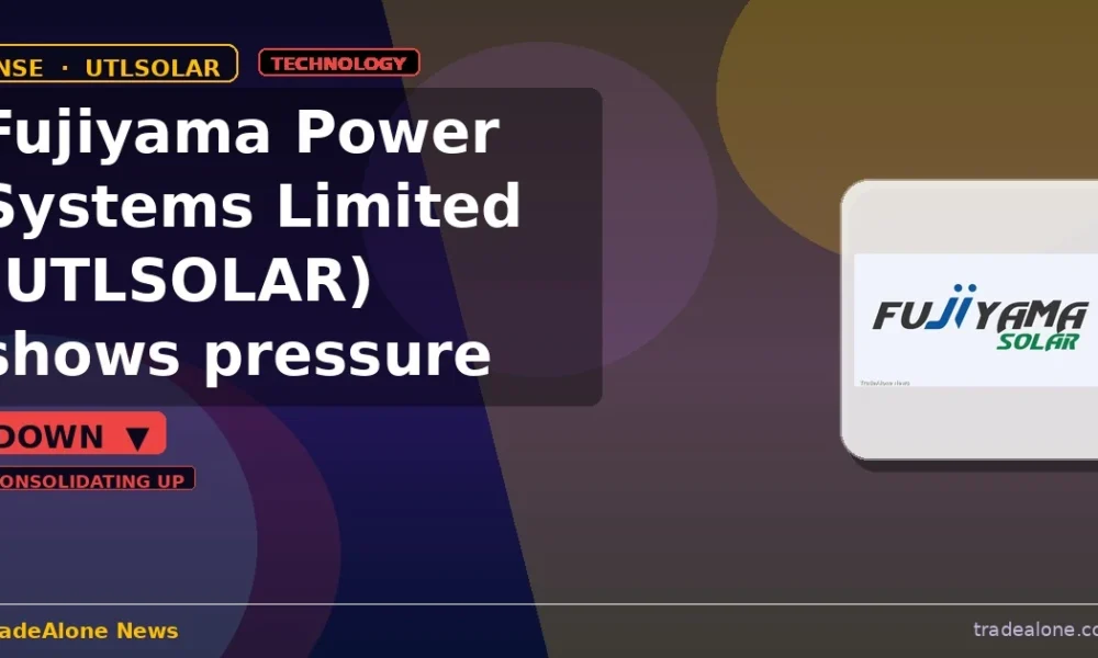 Fujiyama Power Systems Limited UTLSOLAR pulls back from breakout highs