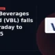 Varun Beverages Limited VBL stock down 7%