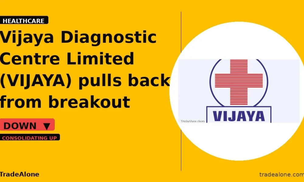 Vijaya Diagnostic Centre Limited VIJAYA pulls back from breakout highs