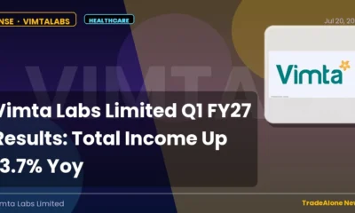 Vimta Labs Limited Vimtalabs Q1 FY27 Results