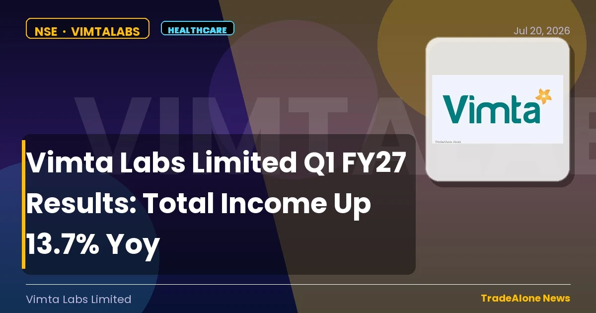 Vimta Labs Limited Vimtalabs Q1 FY27 Results