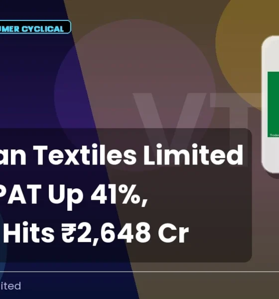 Vardhman Textiles Limited VTL Q1 FY27 Results