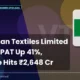 Vardhman Textiles Limited VTL Q1 FY27 Results
