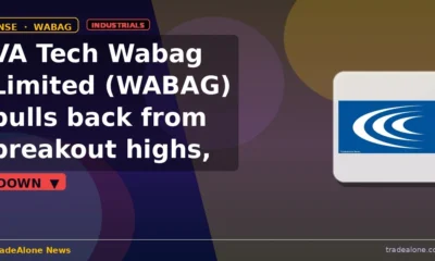 VA Tech Wabag Limited WABAG pulls back from breakout highs