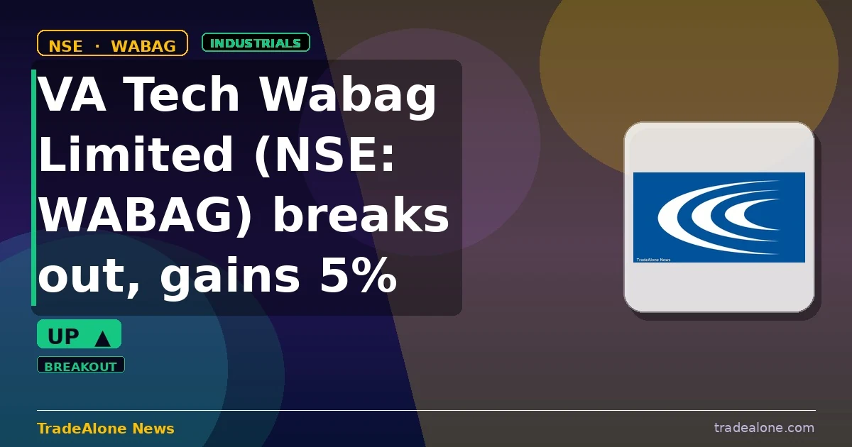 VA Tech Wabag Limited WABAG breaks out