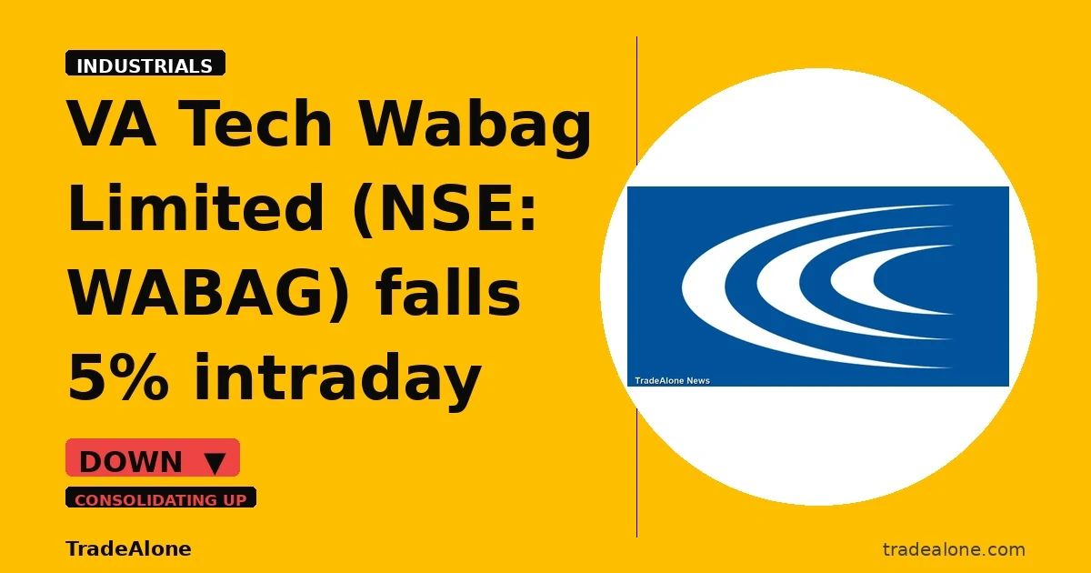VA Tech Wabag Limited NSE WABAG breakdown