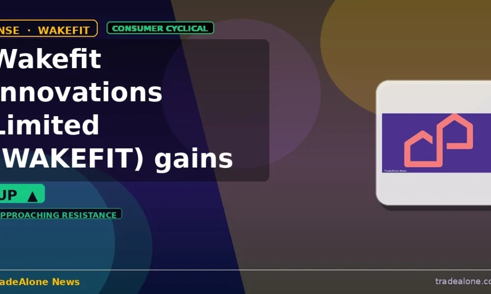 Wakefit Innovations Limited WAKEFIT gains 9% intraday