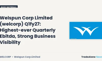 Welspun Corp Limited Welcorp Q1fy27 Results