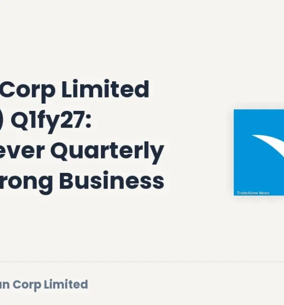 Welspun Corp Limited Welcorp Q1fy27 Results