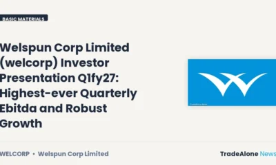 Welspun Corp Limited Welcorp Q1fy27 Results