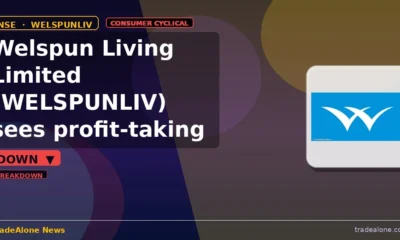 Welspun Living Limited WELSPUNLIV gives up ground after breakout