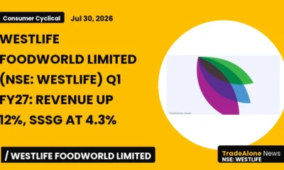 Westlife Foodworld Limited NSE: Westlife Q1 FY27 Results