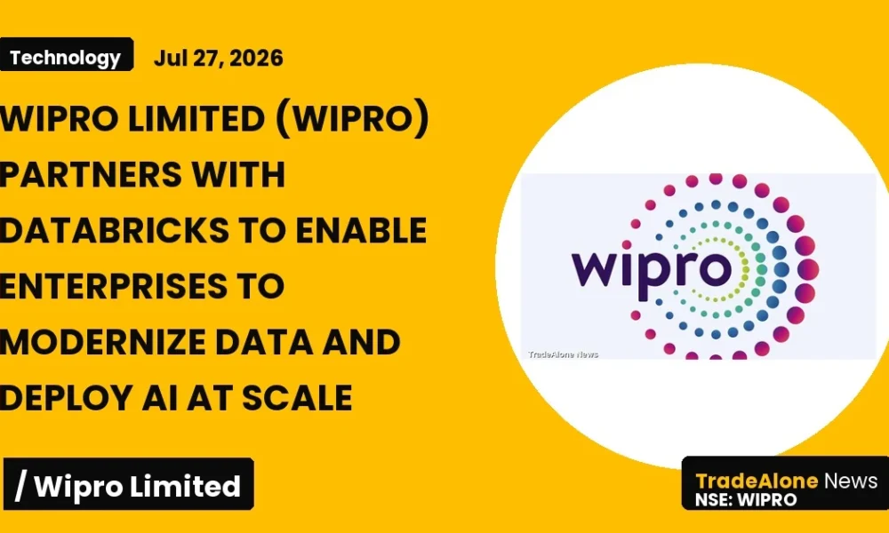 Wipro Limited WIPRO Partnership Databricks