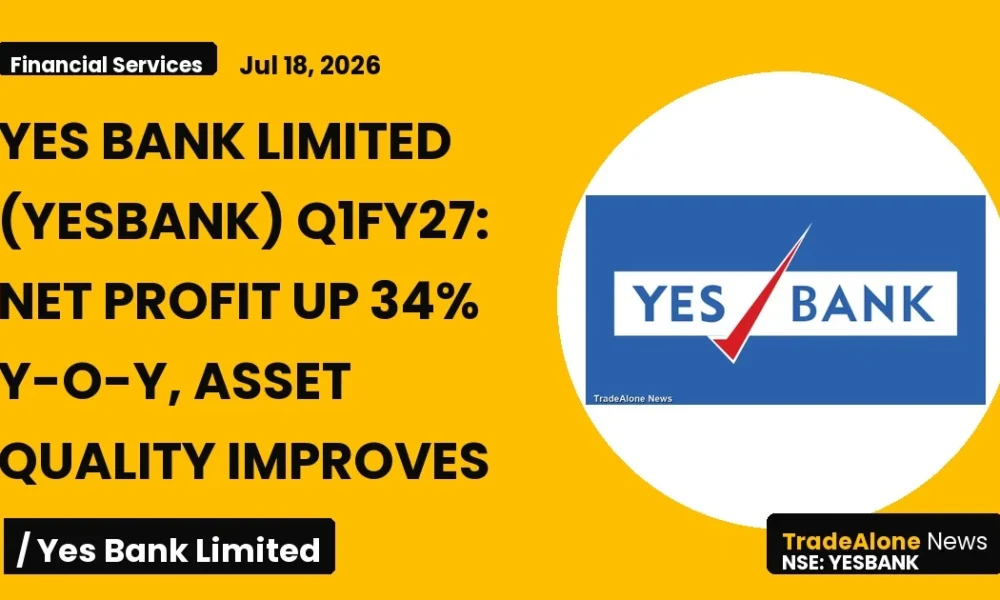Yes Bank Limited Yesbank Q1fy27 Results