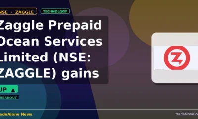 Zaggle Prepaid Ocean Services Limited NSE: ZAGGLE gains 5% intraday