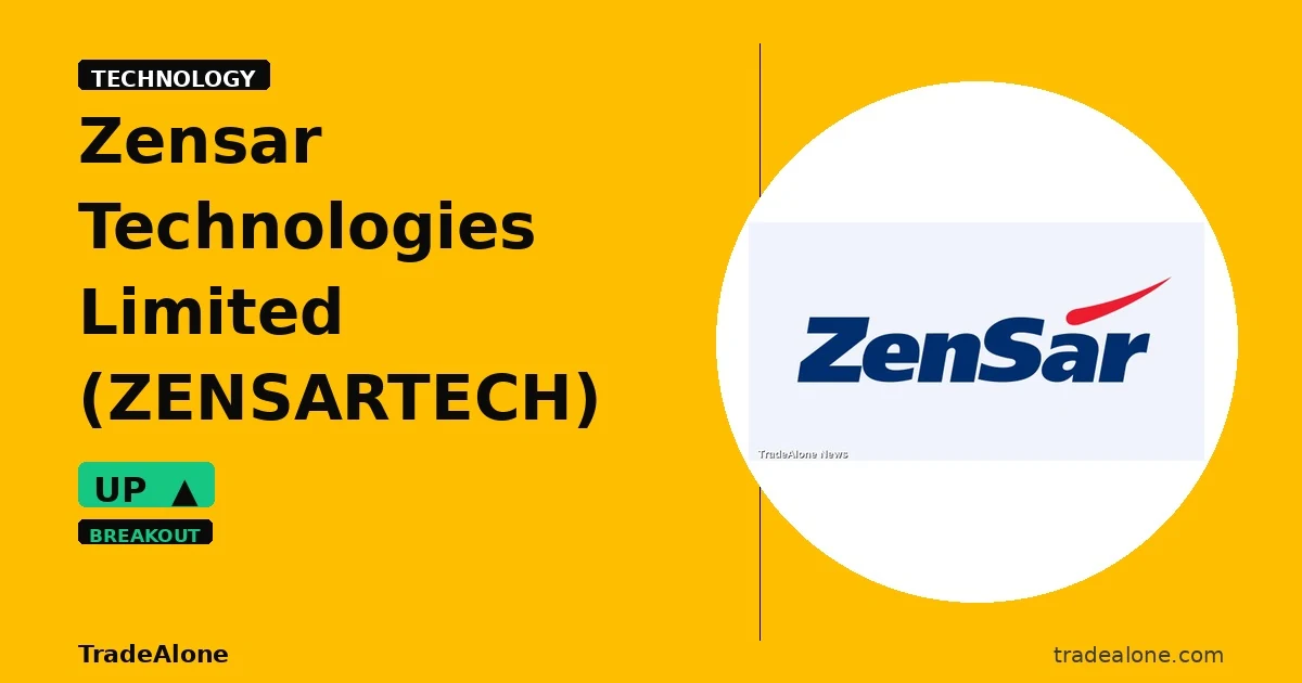 Zensar Technologies Limited ZENSARTECH gains 5% intraday