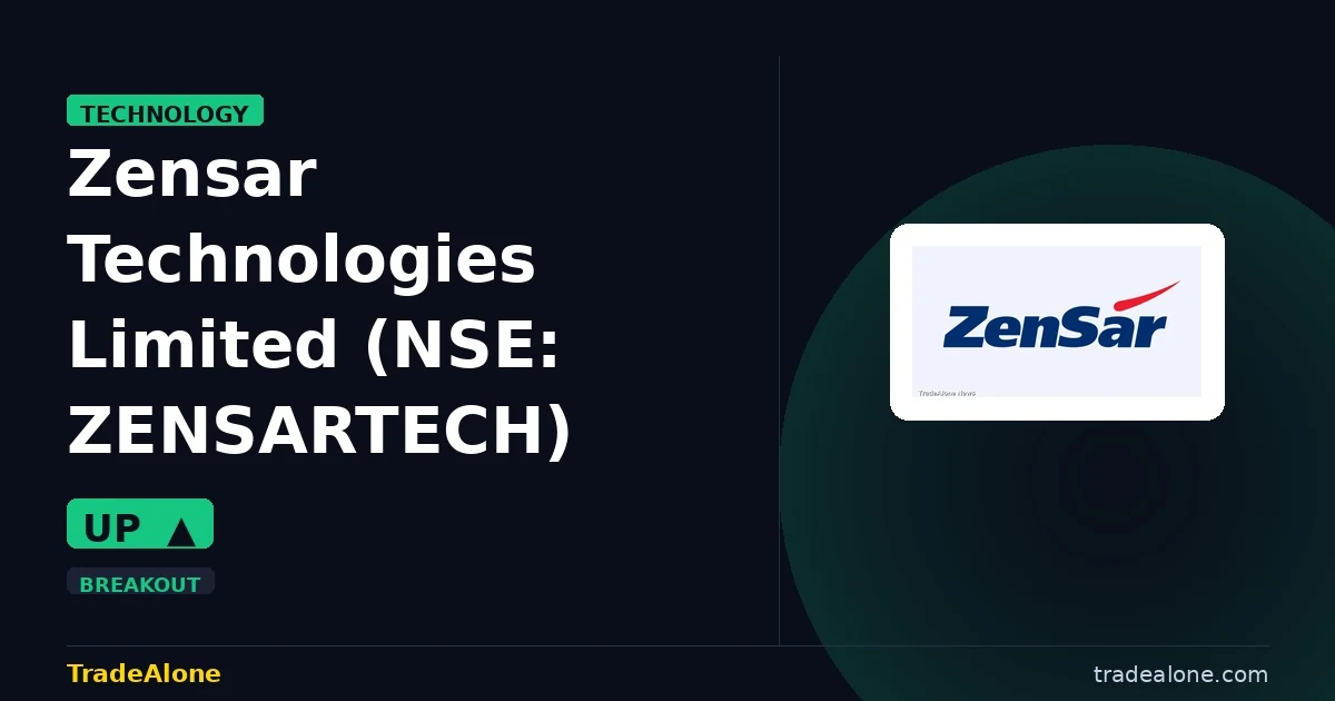 Zensar Technologies Limited ZENSARTECH gains 6% intraday