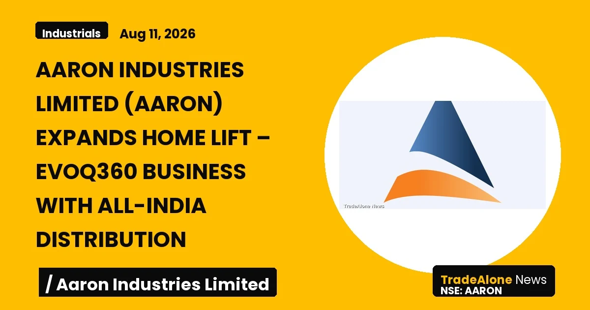 Aaron Industries Limited AARON Q3 FY26 All-india Distribution